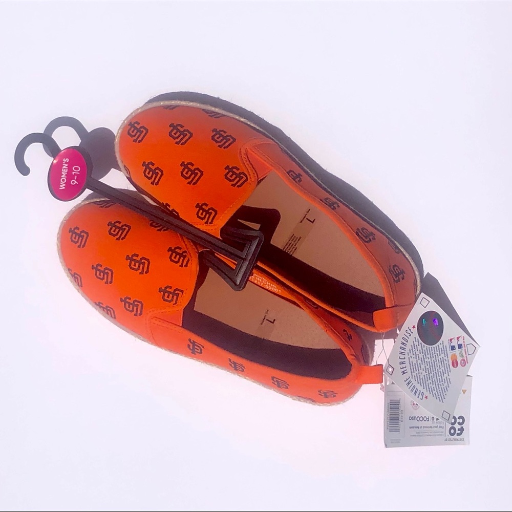 NEW SF Giants Women’s Espadrilles Sz 9-10